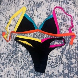 Colorful Swimsuit Set